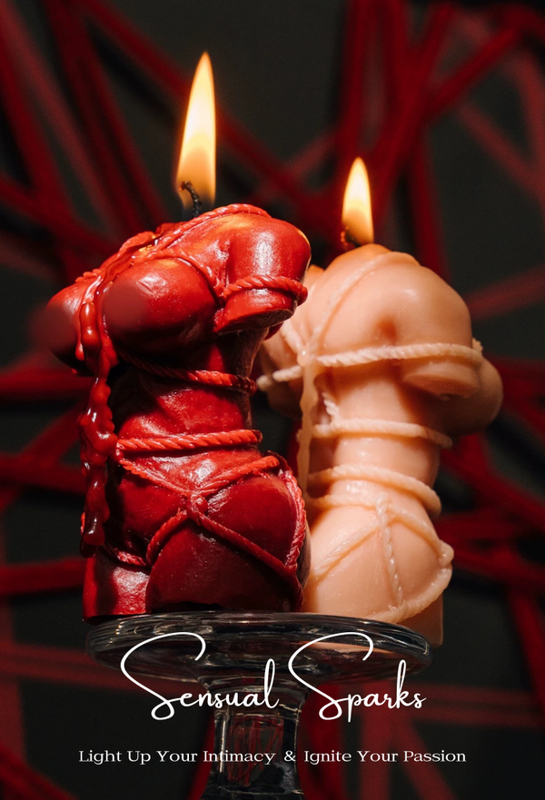 Bondage Feminine Body 45° / 113°F Low-Temperature Candle【Sexy】